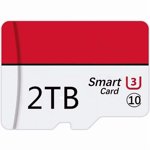 Micro SD 2000 Memory Card Class 10 Micro Memory SD Card 2T with SD Card Adapter for Camera Phone Computer Game Console, Dash Cam, Camcorder