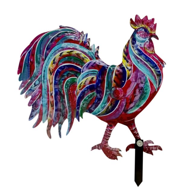 CEHVOM Metal Rooster Decoration Decorations Garden Decoration Decorations Courtyard Decorations Clearance