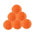 thumbnail image 4 of Almencla 6Pcs Tennis Balls Practicing Workout Wear Resistant for Games Outdoor Indoor Orange, 4 of 8