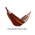 thumbnail image 3 of MTBLYS Hammock for Outdoor Camping Canvas Solo Swing 74.8X31.5 Inch Heavy Duty Reinforced Rope Portable Travel Kit for Backyard Balcony, 3 of 6