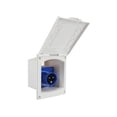 thumbnail image 1 of mmirethe RV Socket Externe Étanche Prise de Courant Prise d'Application Large Remorque Extérieure Accessoires Automobiles Raccords 16A Prise Blanche, 1 of 6