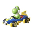 thumbnail image 2 of Hot Wheels Mario Kart Yoshi Mach 8 1:64 scale die-cast Vehicle, 2 of 4