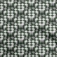 thumbnail image 1 of oneOone Silk Tabby Dark Green Fabric Geometrical Craft Projects Decor Fabric Printed By The Yard 42 Inch Wide, 1 of 4