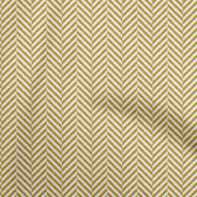 oneOone Cotton Flex Dark Mustard Fabric Check Craft Projects Decor Fabric Printed By The Yard 40 Inch Wide
