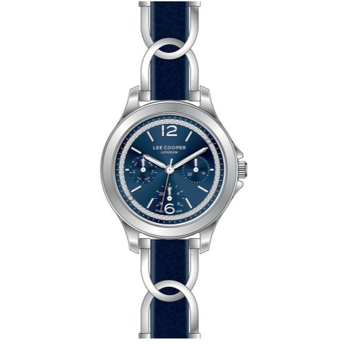 Ladies LC07488.390 Silver Watch W/Blue Dial