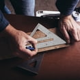 thumbnail image 4 of XZNGL Carpenters Ruler 90 Degree 45 Degree Carpenters Measuring Ruler Board, 4 of 9