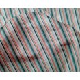 thumbnail image 3 of oneOone Silk Tabby Fabric Multicolor Stripe Print Fabric By Yard 42 Inch Wide, 3 of 3