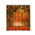 thumbnail image 1 of Shower Curtain for Bathroom Polyester Fabric Mildew-Resistant Printed Design 150 cm x 180 cm with 12 Grommet Holes, 1 of 3