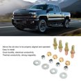 thumbnail image 1 of Hilitand Kit de Réparation de Porte Charnière de Porte Bague de Goupille Kit de Réparation Compatible avec Silverado / GMC Sierra 1999-2007 Charnière de Porte Bague de Goupille de Réparation, 1 of 7