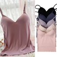 thumbnail image 1 of MesaSe Womens Camisole Built in Shelf Padded Bra Adjustable Straps Tank Tops, 1 of 2
