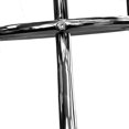 thumbnail image 3 of Trinity TWE-11012 Chrome Swivel Barstool 2-Pack Bar stool Black, 3 of 7