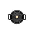 thumbnail image 3 of STAUB La Cocotte 250 mL Cast Iron Round Mini Cocotte, Black, 3 of 6