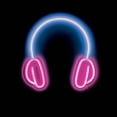 thumbnail image 3 of Merkury Innovations 11" Headphones LED Neon Wall Sign, 1-pack, 3 of 6