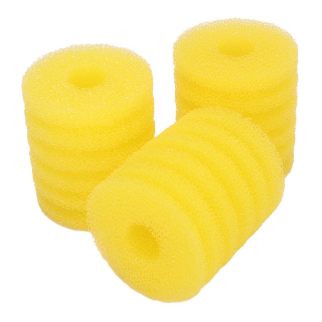 Aquarium Filter Foam Sponge Rolls, Aquarium Filter Sponge Safe Extend Filter Media Life Capture Particles Debris Cylindrical For Saltwater