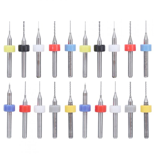 Micro Drill Bit Set,20Pcs Micro Drill Bit Drill Bits Alloy Mini Drill Bit Tried and Trusted