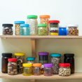 thumbnail image 4 of Estbridge Wide Mouth Plastic Mason Jar Lids  Unlined Ribbed Lids  BPA-Free  Plastic Mason Jar Lids, 4 of 7