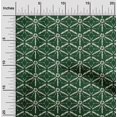 thumbnail image 1 of oneOone Polyester Lycra Fabric Geometric Kasuri Decor Fabric Printed BTY 56 Inch Wide, 1 of 4