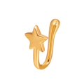thumbnail image 2 of Clip On Nose Rings For Women Non-Pierced Nose Hoop Ring Adjust Nose Cuff, 2 of 9