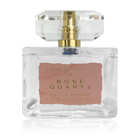 Tru Fragrance & Beauty Element Edition Vaporisateur de Parfum pour Femmes - Quartz Rose, Fragrance Apaisante avec Poire, Freesia Rose et Bois Blancs, 3,4 oz 100 ml