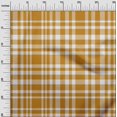 thumbnail image 3 of oneOone Viscose Jersey Orange Fabric Check Sewing Craft Projects Fabric Prints By Yard 60 Inch Wide, 3 of 4