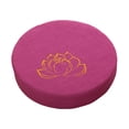 thumbnail image 3 of GROWTH TANK Coussin Rond de Méditation Traditionnel pour Femmes Hommes Coussin de Sol pour la Maison Rose Rouge 10 cm, 3 of 9
