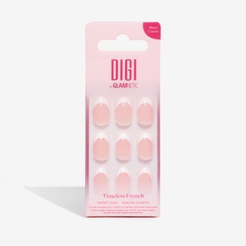Faux ongles à coller Timeless French Digi by Glamnetic