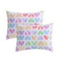 thumbnail image 3 of Mainstays Kids 7 Pieces Sweet Hearts Comforter Set with Sheets, Double, 3 of 7