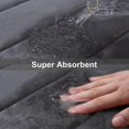 thumbnail image 4 of Olanly Memory Foam Bath Mat Large Absorbent Shower Carpet Soft Coral Velvet Floor Pad Home Decoration Non-slip Bathroom Rug, 4 of 5