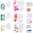 thumbnail image 2 of maskred Ensembles de Résine Compacts et Faciles à Ranger pour Débutants Superbes sous-Verres Grand Application A, 2 of 6