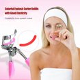 thumbnail image 2 of Eyelash Curler Refills Flexible Replacement Pads Rubber Solid Fine Workmanship Heavy-duty Practical Replace the Adhesive Strip Red (Single), 2 of 5
