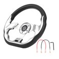 thumbnail image 2 of 320mm Carbon Fiber Racing Steering Wheel Mini Drifting Steering Wheel with Anti Skid Design, 2 of 7
