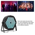 thumbnail image 3 of LED Stage Light, RGB Full Color DJ Light, LED 3W X 60pcs Portable Party Light, RGB DJ LED Par Light with 4 Operational Modes for Weddings, Parties, Concerts and Holiday Festivities, 3 of 7