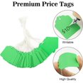 thumbnail image 3 of joycraft 200PCS Price Tags, 45mm x 35mm Price Tags with String Attached, Green Merchandise Hanging Labels, Writable Marking Tags for Jewelry, Clothing and Gift Tags, 3 of 7