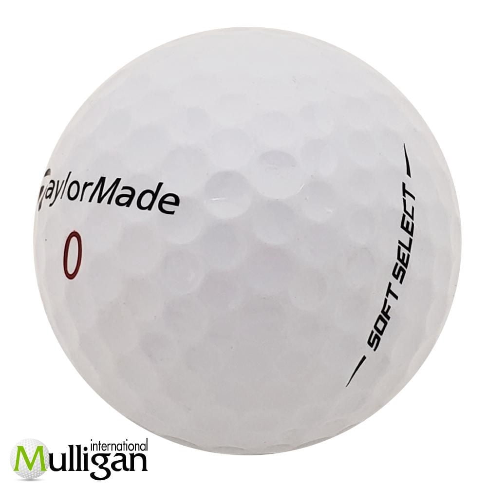 Mulligan - 96 balles de golf récupérées Taylormade Soft Select 4A , Blanc