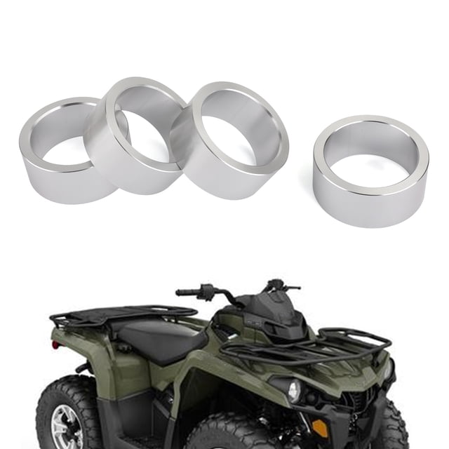 Rise Suspension Lift Spacer Kit For CAN AM Bombardier Outlander 650 800 ATV Silver