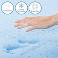 thumbnail image 4 of Classic Brands Cool Gel Memory Foam Mattress, 8 In, Twin Sized, White, 4 of 11