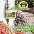 thumbnail image 4 of Programmable Garden Hose Sprinkler Timer with Rain Delay Cycle for Efficient Outdoor Yard Irrigation and Water Conservation, 4 of 6