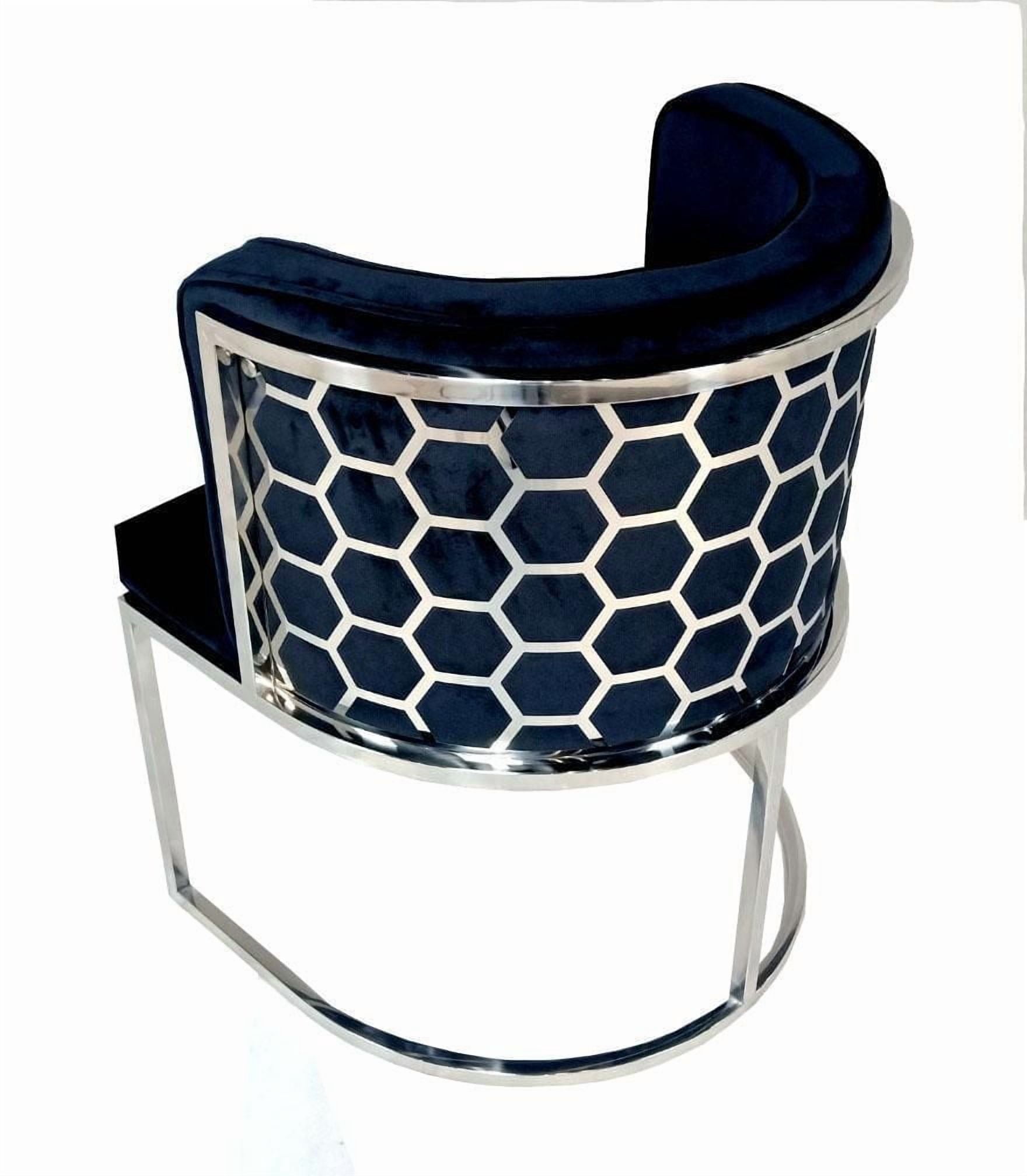 Canadian Cinderella Dining Chair Blue