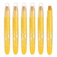 thumbnail image 1 of Uxcell 6 Pcs Craie de Cire Gel Aquarelle pour Coloriage, Or, 1 of 6