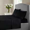 thumbnail image 1 of HLONK Fresh Linen 1200 Thread Count California King Size Deep Pocket Solid Cotton Sheet Set (California King, 1 of 3