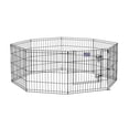 thumbnail image 1 of Midwest Homes For Pets 24" Exercise Pen with Step through Door, 1 of 9