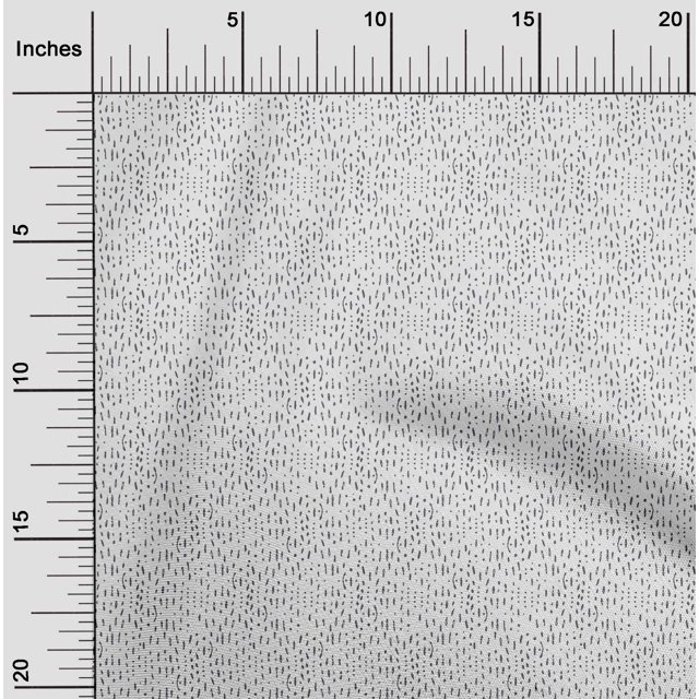 oneOone Cotton Flex Fabric Brush Stroke Block Printed Fabric 1 Yard 40 Inch Wide