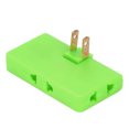 thumbnail image 2 of Adaptateurs de Voyage, Adaptateur de Prise 110-250V Rotation 180° pour PC Vert, 2 of 8