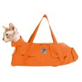 thumbnail image 4 of LSLJS Dog and Pussy Going Bag Portable Foldable Shoulder Bag, Pussy Scratching and Gnaw Fixed Bag with Straps, Changeable Chest Circumference,wiht Zipper Pocket, Backpack, 4 of 6