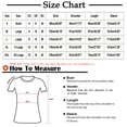 thumbnail image 2 of Hauts de Plage pour Femmes T-Shirt Imprimé Color Block Col Rond T-Shirt Décontracté Tee Col en V Tee pour Femme Violet G, 2 of 4