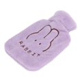 thumbnail image 3 of Hot Water Bag, Detachable Hot Water Bottle Threaded Stopper 1000ml Thickened PVC  For Winter Coffee Color,White,Purple, 3 of 8