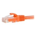 thumbnail image 1 of C2G 1ft Cat6a Snagless Unshielded (UTP) Network Patch Ethernet Cable-Orange - Patch cable - RJ-45 (M) to RJ-45 (M) - 1 ft - UTP - CAT 6a - molded, snagless, stranded - orange, 1 of 4