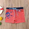 thumbnail image 2 of Maillot de Bain Garçon Mignon Requin/étoile/rayures Taille Basse, 2 of 6