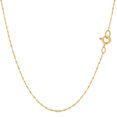 thumbnail image 1 of Collier Chaîne Corde en Or Jaune 14k, 0,6 mm, 20 Pouces, 1 of 1