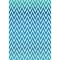 thumbnail image 1 of Ahgly Tapis Rectangulaire Lavable en Machine Intérieur Transitionnel DodgerBlue, 3 Pieds x 5 Pieds, 1 of 7